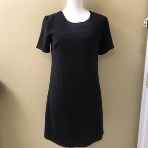 KIMCHIE BLUE BLACK SHIFT DRESS S